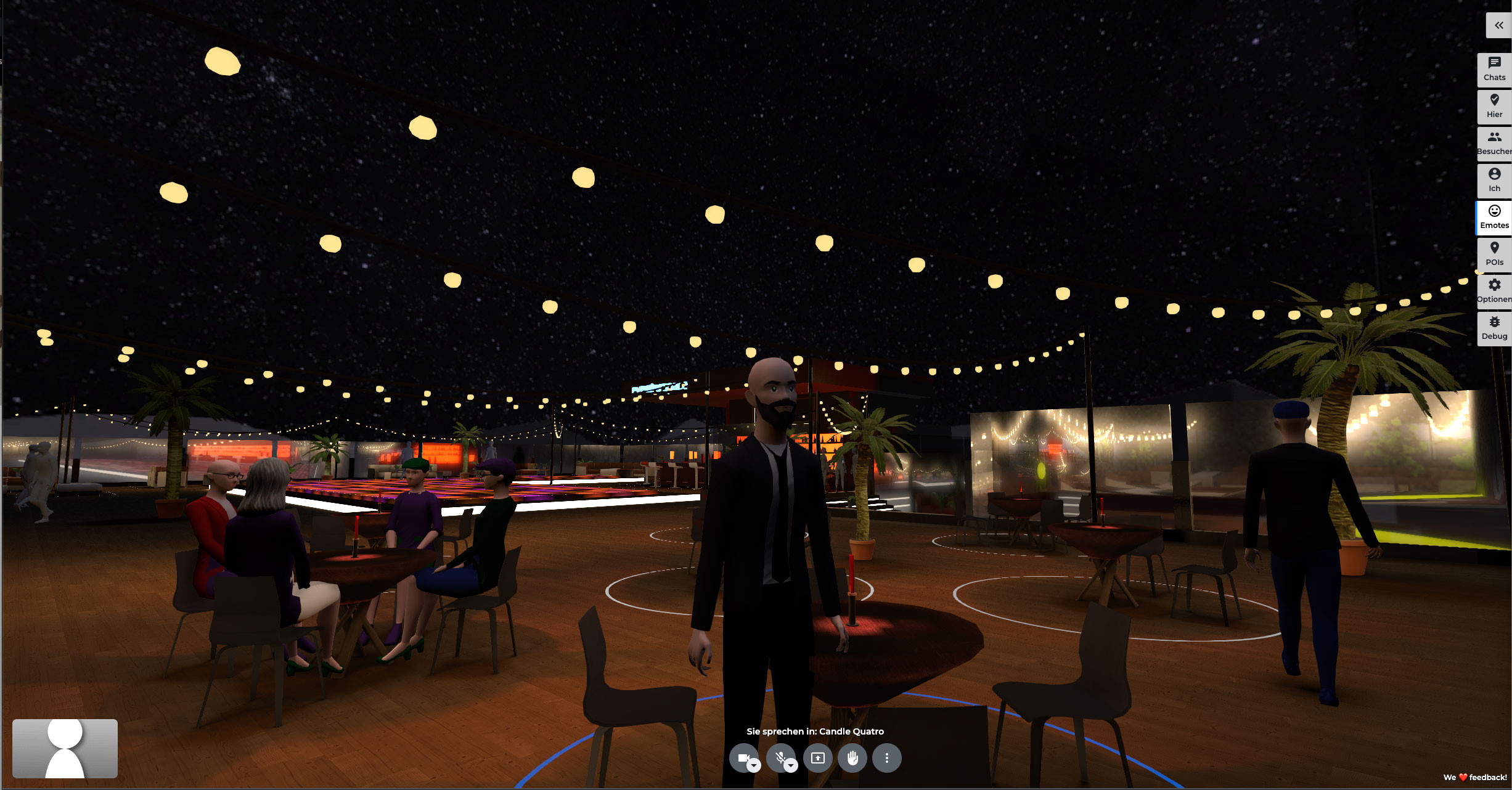 Virtueller Showroom mit der eventerspace software