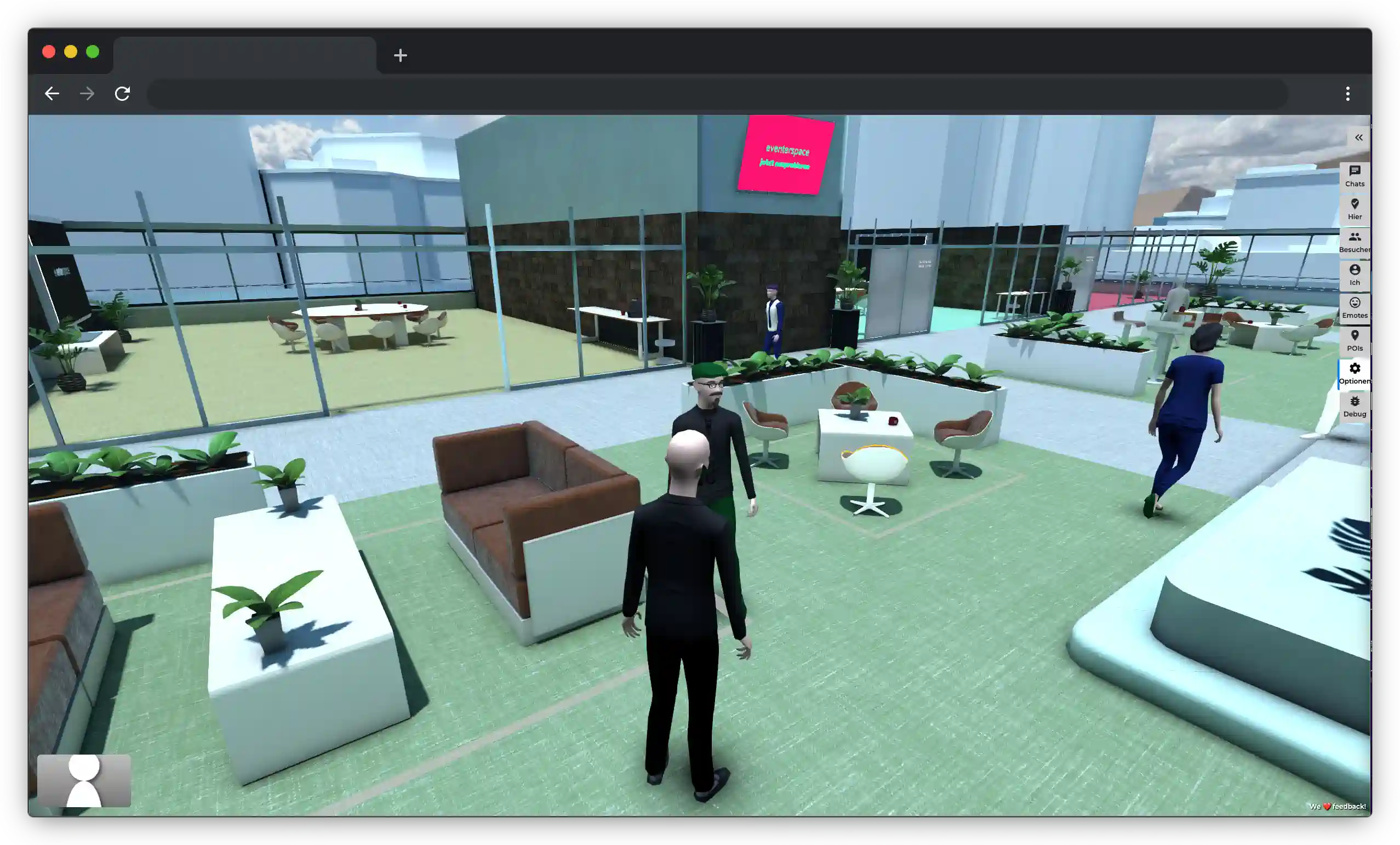Virtuelle Showrooms im Browser